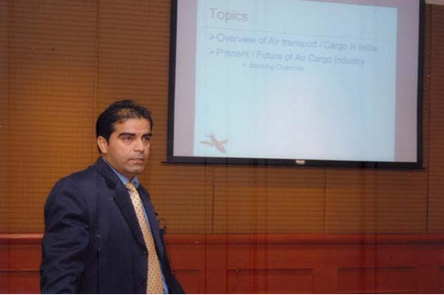 Susheel (Lufthansa) at Nayak-AGM